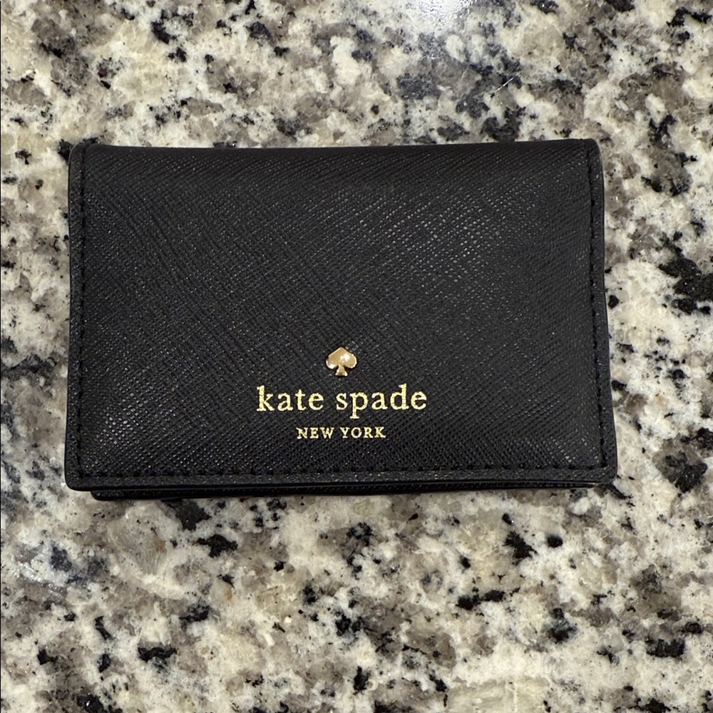 Kate Spade Black Card Holder Cameron Street Wallet